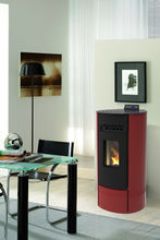 Charger l&#39;image dans la galerie, FIREMATIC R9 8.7 kW - Poêle à granulés rond ventilé étanche

